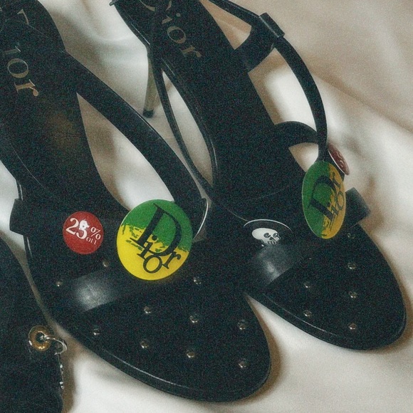 *SOLD on IG *Rare Dior Strappy Ankle Heels size 39 - Picture 3 of 12